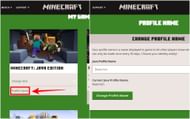 Minecraft 1.19: Java Edition username can be changed directly from the official website (Image via Sportskeeda)